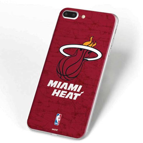 NBA Miami Heat Red Primary Logo iPhone 7 Plus Skin
