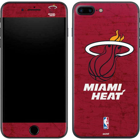 NBA Miami Heat Red Primary Logo iPhone 8 Plus Skin