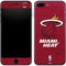 NBA Miami Heat Red Primary Logo iPhone 8 Plus Skin
