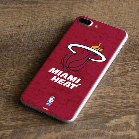 NBA Miami Heat Red Primary Logo iPhone 8 Plus Skin