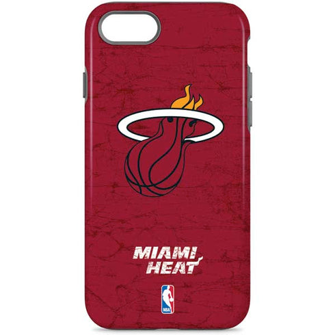 NBA Miami Heat Red Primary Logo iPhone 8 Pro Case