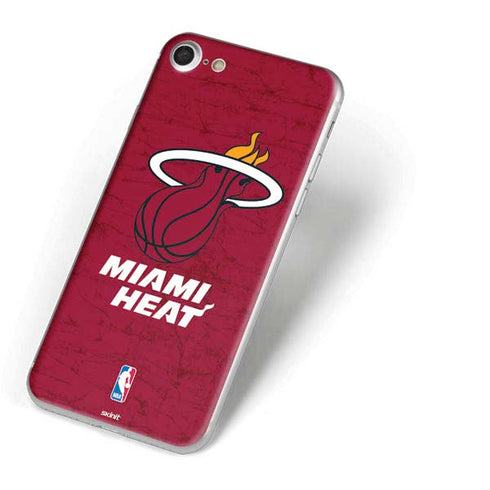 NBA Miami Heat Red Primary Logo iPhone 8 Skin