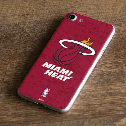 NBA Miami Heat Red Primary Logo iPhone 8 Skin