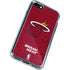 NBA Miami Heat Red Primary Logo iPhone SE (2nd & 3rd Gen) Clear Case