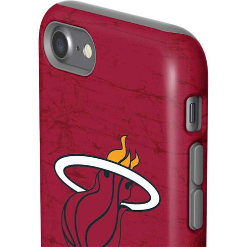 NBA Miami Heat Red Primary Logo iPhone SE (2nd & 3rd Gen) Pro Case