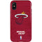 NBA Miami Heat Red Primary Logo iPhone X Pro Case