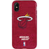NBA Miami Heat Red Primary Logo iPhone X Pro Case