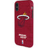 NBA Miami Heat Red Primary Logo iPhone X Pro Case