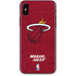 NBA Miami Heat Red Primary Logo iPhone X Skin