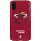 NBA Miami Heat Red Primary Logo iPhone XR Pro Case