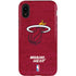 NBA Miami Heat Red Primary Logo iPhone XR Pro Case