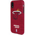 NBA Miami Heat Red Primary Logo iPhone XR Pro Case