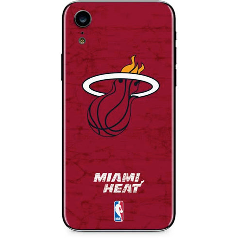 NBA Miami Heat Red Primary Logo iPhone XR Skin
