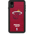 NBA Miami Heat Red Primary Logo iPhone XR Waterproof Case