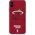 NBA Miami Heat Red Primary Logo iPhone XS Max Skin