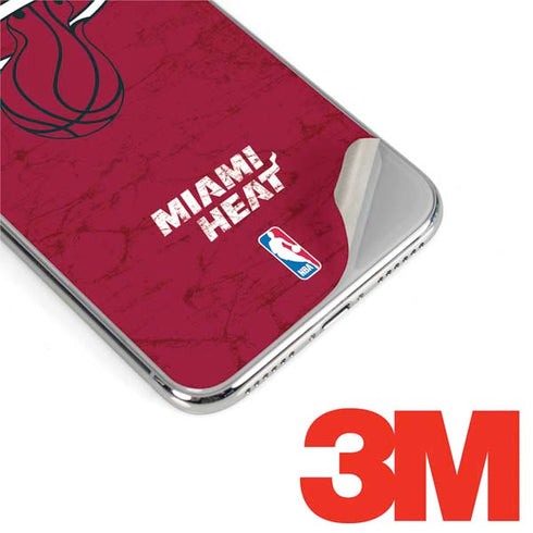NBA Miami Heat Red Primary Logo iPhone XS Max Skin