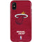 NBA Miami Heat Red Primary Logo iPhone XS Pro Case