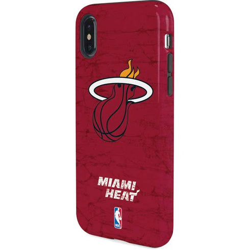 NBA Miami Heat Red Primary Logo iPhone XS Pro Case