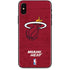 NBA Miami Heat Red Primary Logo iPhone XS Skin
