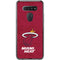 NBA Miami Heat Red Primary Logo LG K51/Q51 Clear Case