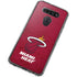 NBA Miami Heat Red Primary Logo LG K51/Q51 Clear Case