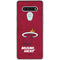 NBA Miami Heat Red Primary Logo LG Stylo 6 Clear Case
