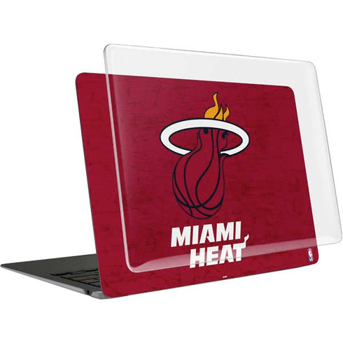 NBA Miami Heat Red Primary Logo MacBook Air 15in (2023-2025) Case plus Skin