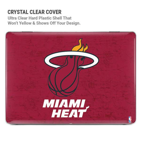 NBA Miami Heat Red Primary Logo MacBook Air 15in (2023-2025) Case plus Skin