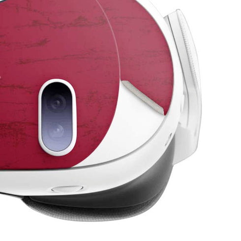 NBA Miami Heat Red Primary Logo Meta Quest 3 Skin
