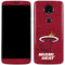 NBA Miami Heat Red Primary Logo Moto E5 Plus Skin