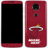 NBA Miami Heat Red Primary Logo Moto E5 Plus Skin
