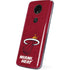 NBA Miami Heat Red Primary Logo Moto E5 Plus Skin