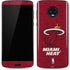 NBA Miami Heat Red Primary Logo Moto G6 Skin