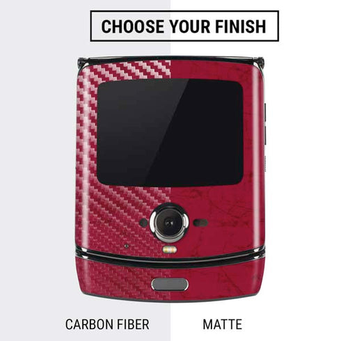 NBA Miami Heat Red Primary Logo Motorola RAZR Skin