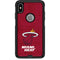 NBA Miami Heat Red Primary Logo Otterbox Commuter iPhone Skin