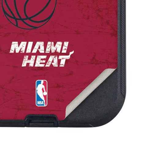 NBA Miami Heat Red Primary Logo Otterbox Defender iPhone Skin