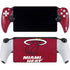 NBA Miami Heat Red Primary Logo PlayStation Portal Remote Player Skin