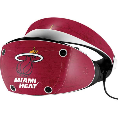 NBA Miami Heat Red Primary Logo PlayStation VR2 Skin