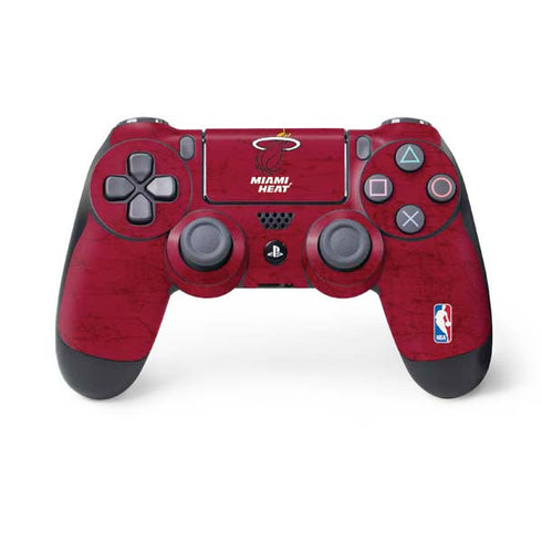 NBA Miami Heat Red Primary Logo PS4 Controller Skin