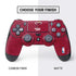 NBA Miami Heat Red Primary Logo PS4 Controller Skin