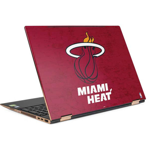 NBA Miami Heat Red Primary Logo HP Spectre Skin