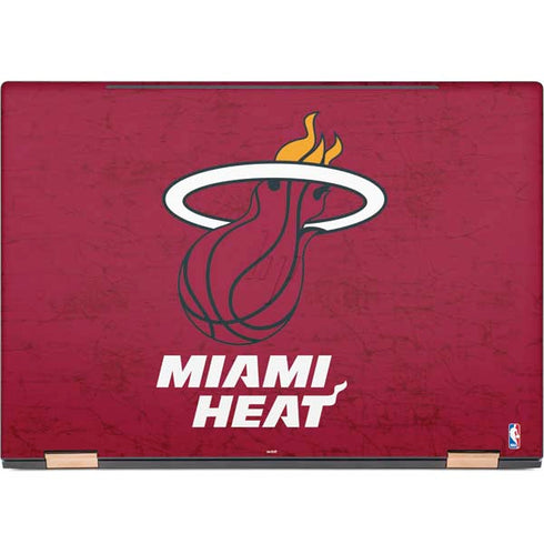 NBA Miami Heat Red Primary Logo HP Spectre Skin