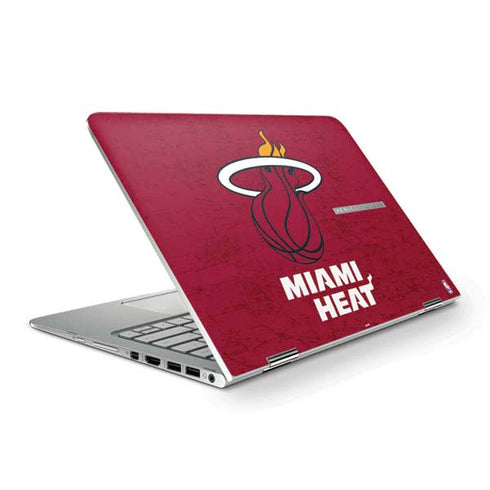 NBA Miami Heat Red Primary Logo HP Spectre Skin