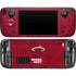 NBA Miami Heat Red Primary Logo Steam Deck Handheld Gaming Computer Skin