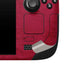NBA Miami Heat Red Primary Logo Steam Deck Handheld Gaming Computer Skin
