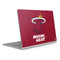 NBA Miami Heat Red Primary Logo Surface Book 2 13.5in Skin