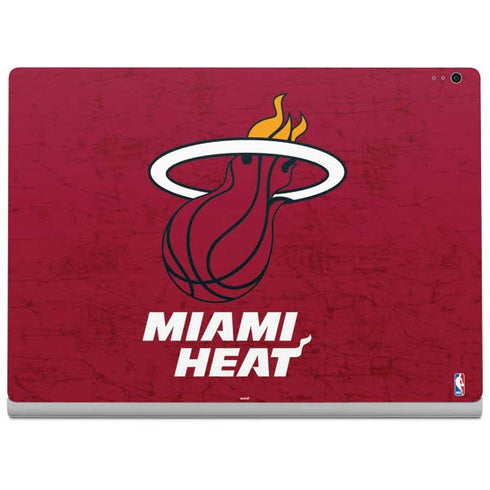 NBA Miami Heat Red Primary Logo Surface Book 2 15in Skin