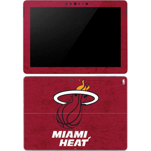 NBA Miami Heat Red Primary Logo Surface Go Skin