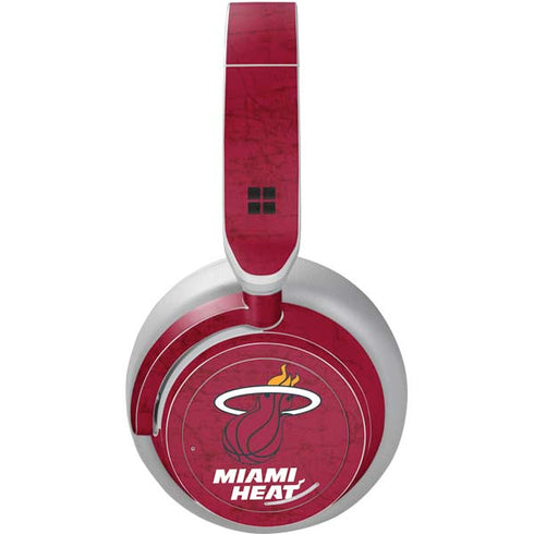 NBA Miami Heat Red Primary Logo Surface Headphones Skin