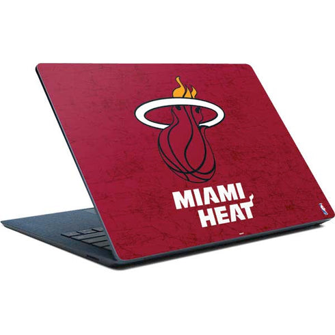 NBA Miami Heat Red Primary Logo Surface Laptop Skin